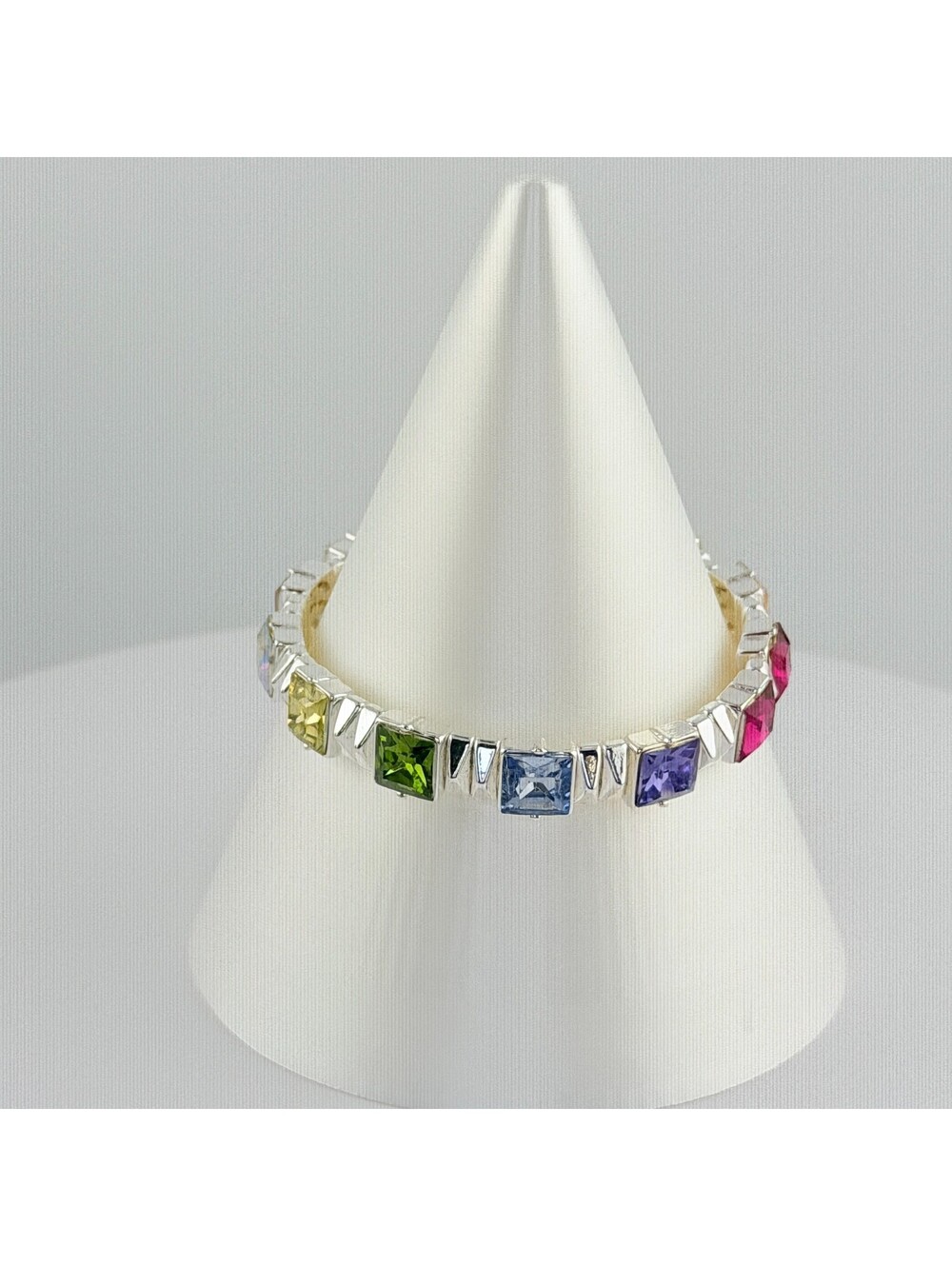 Bomb Party Single Stack Bracelet - on Silver Plating #112